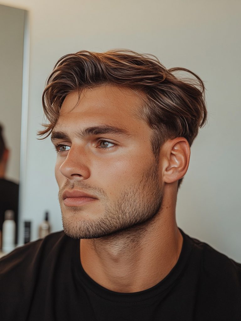 Arreglo de barba y corte de cabello para hombre en peluquería y spa capilar en Barcelona